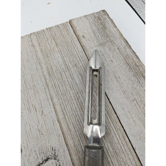 Rada Vegetable Peeler Peeling 7 1/4" Stainless Steel 3 3/4" Blade Advertising #3 - Picture 2 of 7